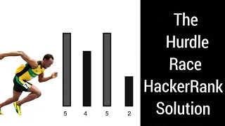The Hurdle Race HackerRank Solution Explained in Hindi coding4u
