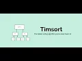 Timsort The Fastest Sorting Algorithm You Haven t Heard Of
