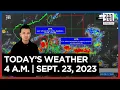 Today s Weather 4 A M Sept 23 2023