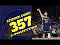 Stephen Curry ALL 357 Three-pointers in 2023-24 NBA Regular Season