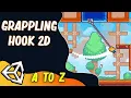 How To Make Grappling hook - Gun game in Unity2D Unity Beginner Tutorial C Coding