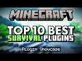 Top 10 Best SURVIVAL Plugins For Your Minecraft Server 1 20