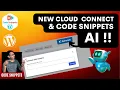 New Code Snippets Connection and AI - CodeSnippetsAI