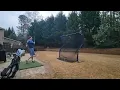 7 iron simturf EZ Tee Hybrid mat and Net return Pro V2