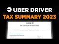 How to Read Uber Tax Summary 2025 in Canada Calculate Uber Driver Earnings and Deductions