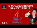 10 TEMAS QUE NECESITO PARA CERTIFICARME - JAVA SE ORACLE DEVELOPER CERTIFICATION