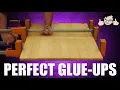 Pro tips for table tops counters and panel glueups
