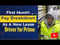 First Month Pay Leasing with Prime inc