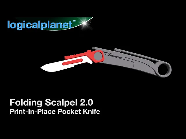 Folding Scalpel Pocket Knife v2.1 video thumbnail