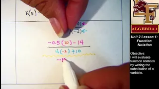 2-1 Function Notation Notes Dividing Functions