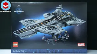 LEGO Marvel Avengers 76354 S.H.I.E.L.D. Helicarrier - LEGO Speed Build Review