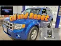 Ford Escape Oil Change Oil Light Reset Air Filter Location 2008 2009 2010 2011 2012