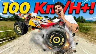 Die REIFEN FLIEGEN ab, weil dieses Rc Auto zu schnell ist !!!