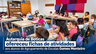 Autarquia de Boticas ofereceu fichas de atividades aos alunos do Concelho | 2026 | BOTICAS