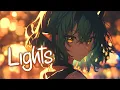 Lagu 「Nightcore」 Lights - Ellie Goulding ♡ (Lyrics)