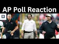 NEW Preseason AP Poll College Football Top 25
