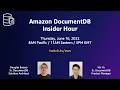 DocumentDB Insider Hour Episode 20 Performance Insights