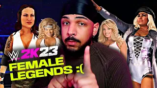 WWE 2K23 FEMALE LEGENDS DESERVE BETTER