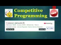 Geeksforgeeks Common elements Leet code Hashing Competitive Programming