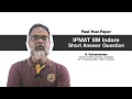IPMAT 2021 Short Answer Question - Smallest Integer Value Equation