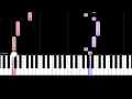 Billie Eilish - Bored (Easy Piano Tutorial)