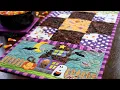 Easy Pieced Table Runner Series - October a Shabby Fabrics Tutorial
