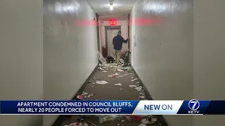 Council Bluffs residents given hours to move out after apartment complex is suddenly condemned