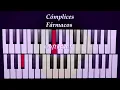 Cómplices Fármacos Piano Tutorial