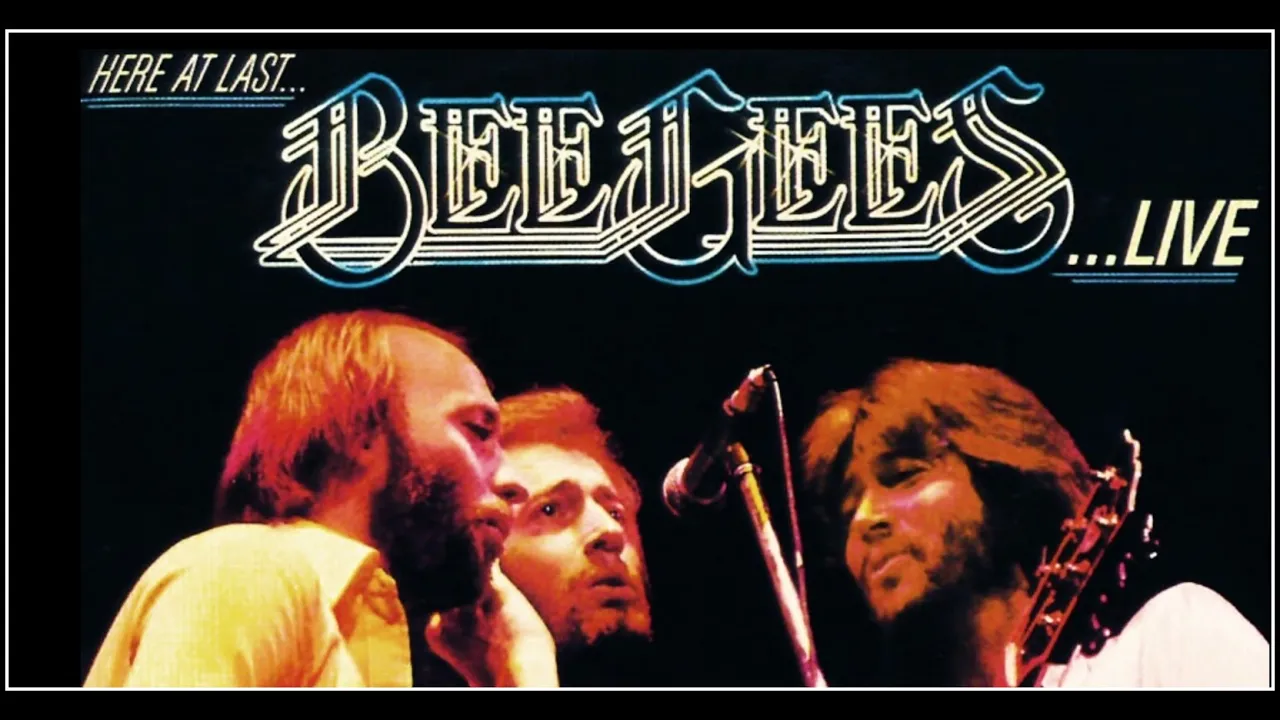 BEE GEES: HERE AT LAST...   LIVE