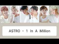 Download Lagu ASTRO（아스트로）－1 In A Million lyrics 韓中英認聲字幕