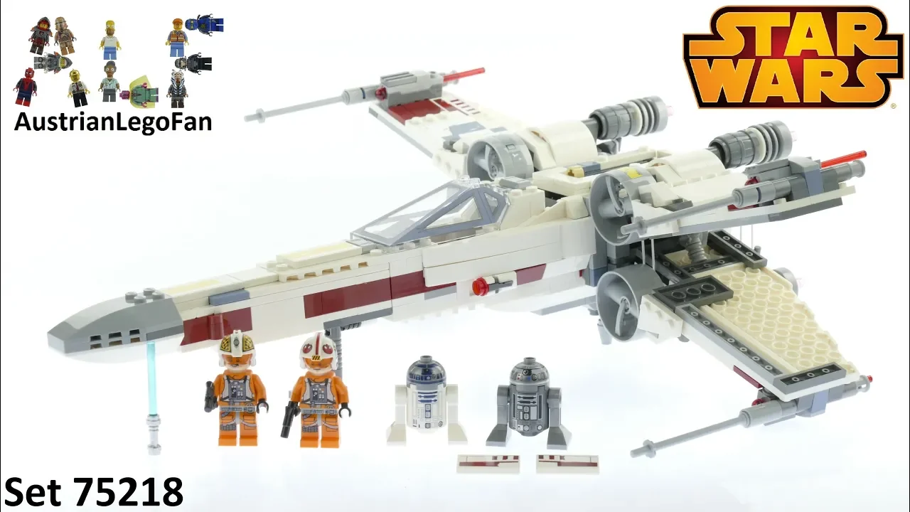 LEGO Star Wars: The Force Awakens - Poe X Wing Gameplay [1080p 60FPS HD]