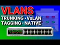 VLANs Tagging Trunking VxLAN Native VLAN