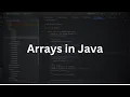 Java Arrays Single Dimensional Arrays Java Programming Tutorial