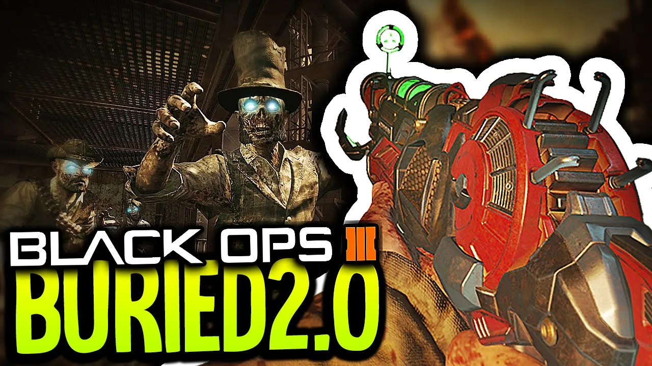 FUTURO DA BURIED!!! - Custom Zombies BO3 Buried Challenge