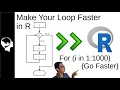 Efficient Loopsing in R Rstudio FOR Loop Tutorial