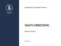 Lecture13 Graph Embeddings