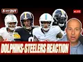 Lagu Reaction to Aaron Rodgers \u0026 Steelers DOMINATING Tua \u0026 Dolphins on MNF | 3 \u0026 Out NFL Live