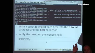 MongoDB with PHP Part 1 by Derick Rethans Web Summer Camp 2014