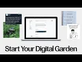 How to Start a Digital Garden Setting Up Your Library in Sublime - Episode 1