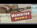 Download Lagu Memories / Maroon 5 (Guitar) [Notation + TAB]