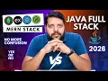 MERN Stack vs Java Full Stack in 2026 Which Has Better Jobs Salary