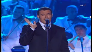 كاظم الساهر   اني خيرتك فاختاري   اداء اسطوري   مهرجان اوربت الدوحة      دندنها
