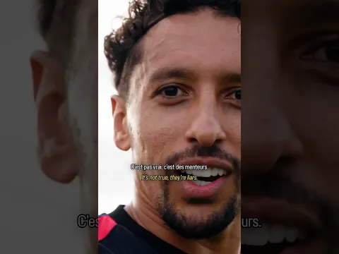Marquinhos calling out Hakimi in training 😂 (via psg/IG)