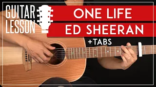 Download One Life Guitar Tutorial 🎸Ed Sheeran Guitar Lesson |Fingerpicking + Chords| MP3