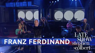 franz ferdinand performs feel the love go