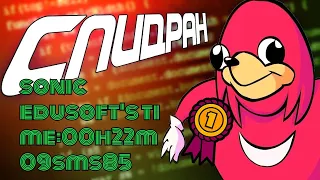 Sonic Edusoft First Speedrun 00h 22m 09s 85 Milliseconds 