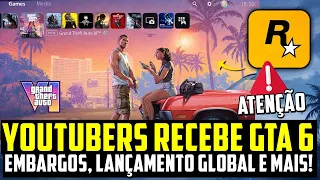 🚨BOMBA "OFICIAL" MUITA GENTE RECEBEU GTA 6 HOJE !!! Embargos e Lançamento Global e Mais!