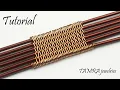 Wire Weaving Wrapping Tutorial for beginners with 6 Base wires wire weave patterns How to make