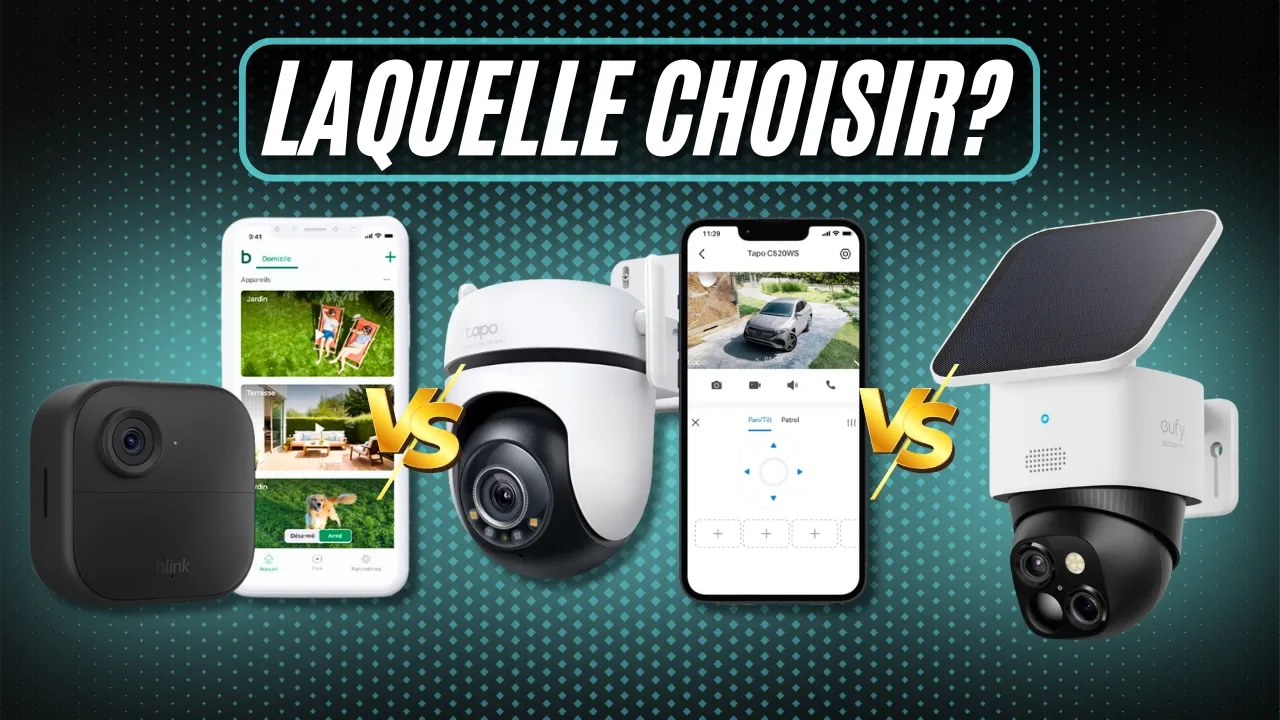 Choisir une caméra de sécurité extérieure sans abonnement