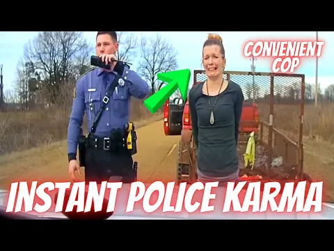 BEST OF CONVENIENT COP #2 Police Instant Karma / Karma Cop / Justice Clip /Drivers busted by cops